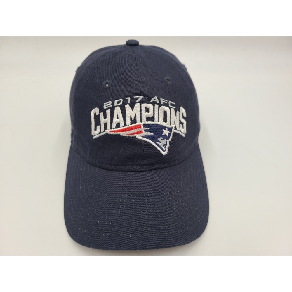 New England‎ Patriots 2017 AFC Champions New Era 9Twenty Strapback Hat Cap NFL